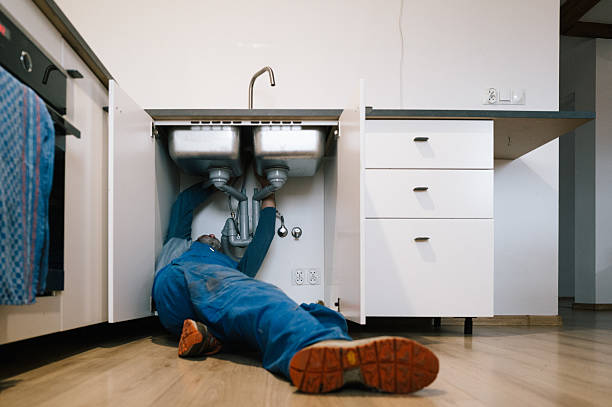 Professional Emergency Plumber technician working in Bird In Hand, PA
